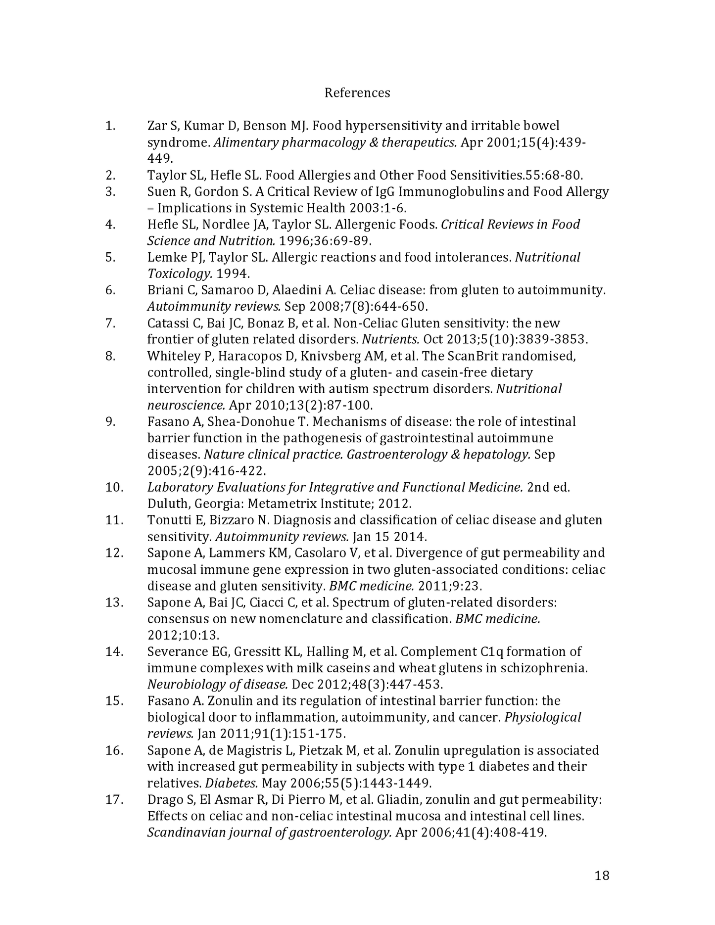 The Relevance of Using the C3d/IgG Test in Clinical Intervention